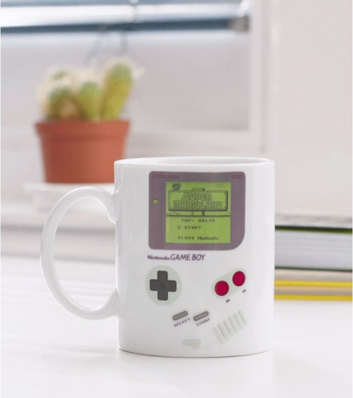 mug thermoréactif Game Boy
