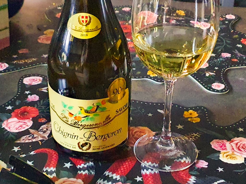 Découverte des vins de Savoie : La Bergeronnelle 2019 Chignin Bergeron