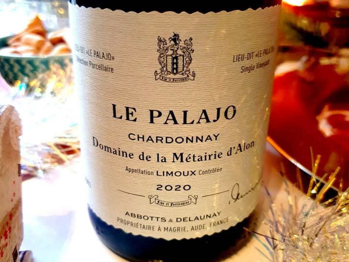 Le Palajo 2020 Domaine de la Métairie d’Alon, chardonnay soyeux et délicat