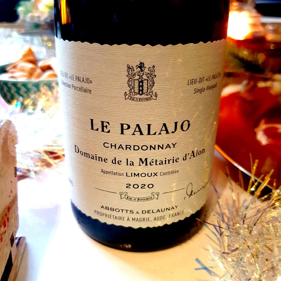 Le Palajo 2020 Domaine de la Métairie d’Alon, chardonnay soyeux et délicat