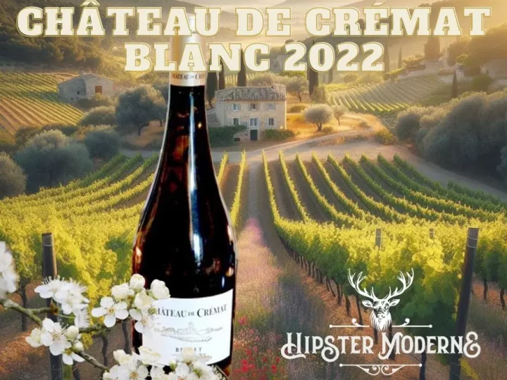 Château de Crémat Blanc 2022 -AOC Le Bellet