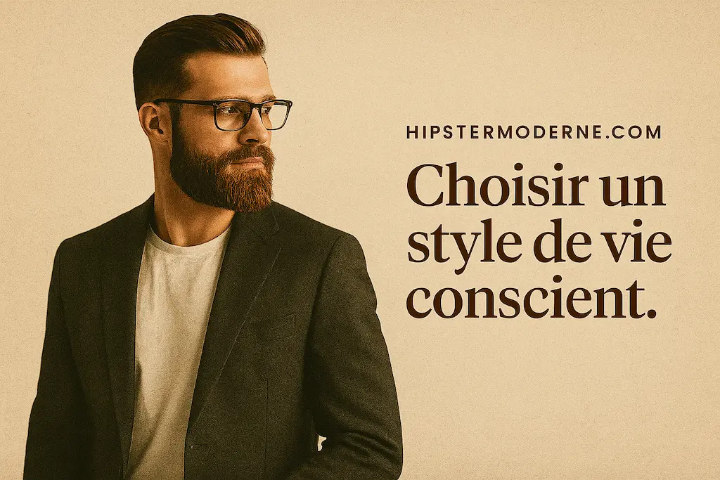 Hipster Moderne Choisir 1 style de vie conscient maintenant